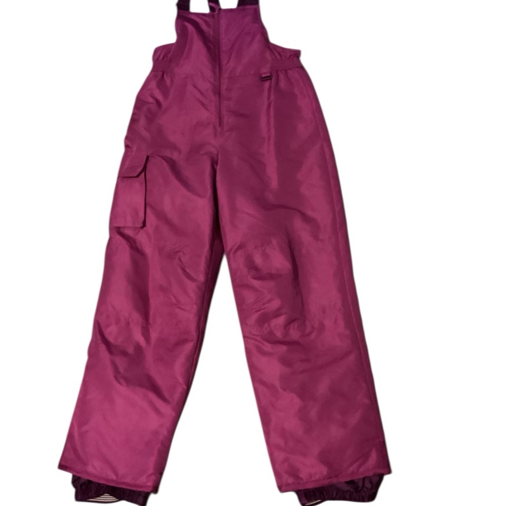 Cherokee Pink Snow Bib Overalls